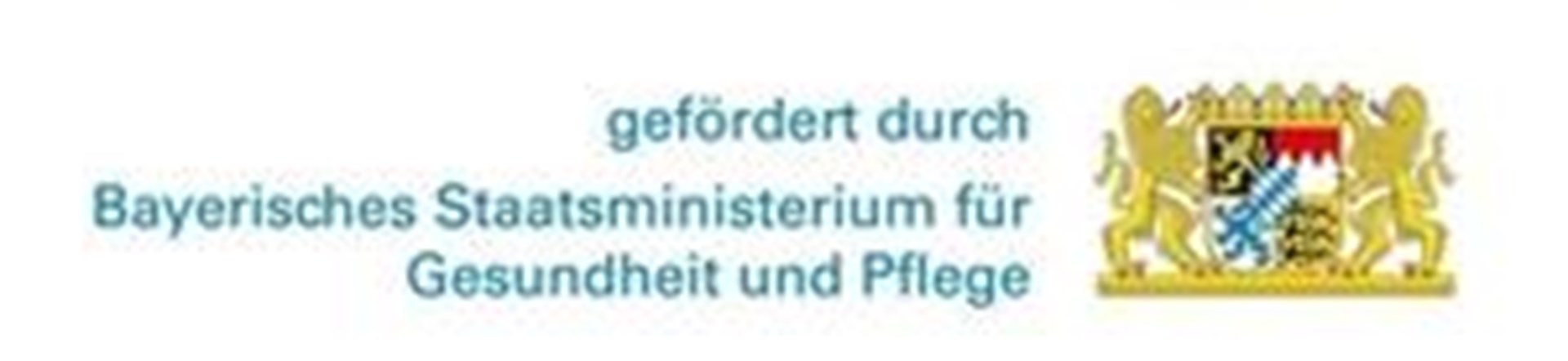 gefördert durch Bayerisches Staatsministerium für Gesundheit und Pflege